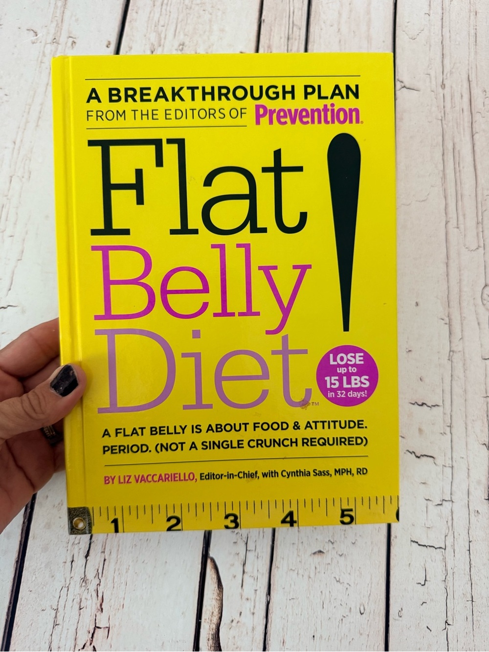'Flat Belly Diet' hardcover book